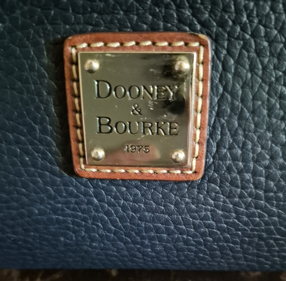 Dooney & Bourke Navy Leather Bag
